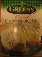green's original cheesecake kit