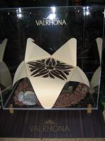 présentoir de Valrhona